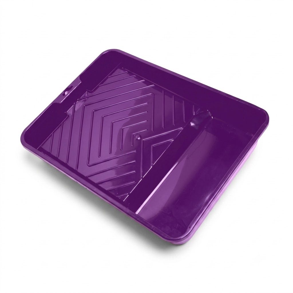 ZEKO Heavy-Duty Plastic Paint Roller Tray