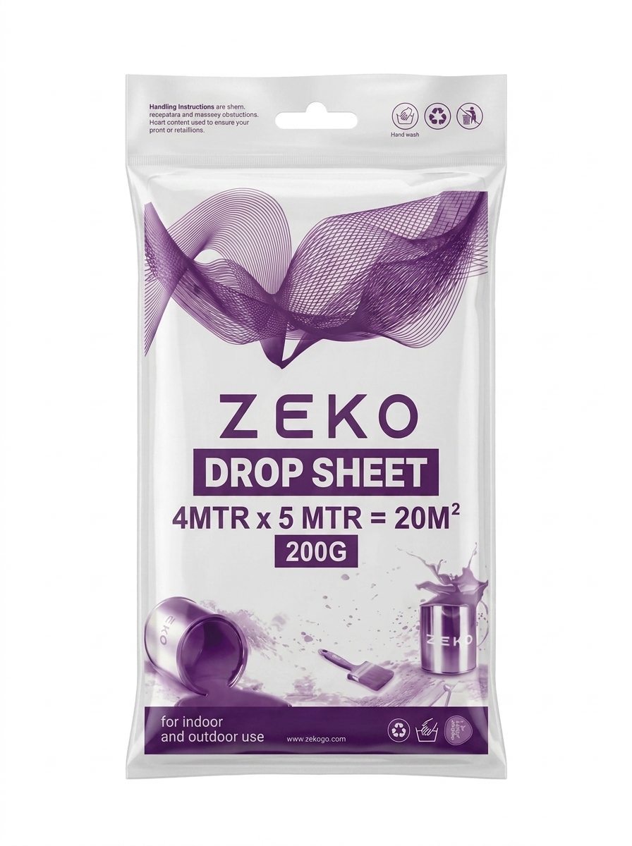ZEKO Medium-Duty Drop Sheet 200G (20M²)