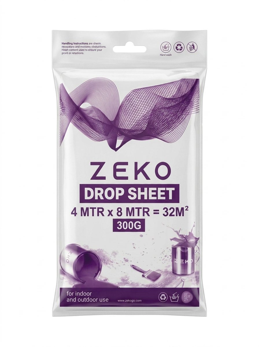 ZEKO Heavy-Duty Drop Sheet 300G (20M²)
