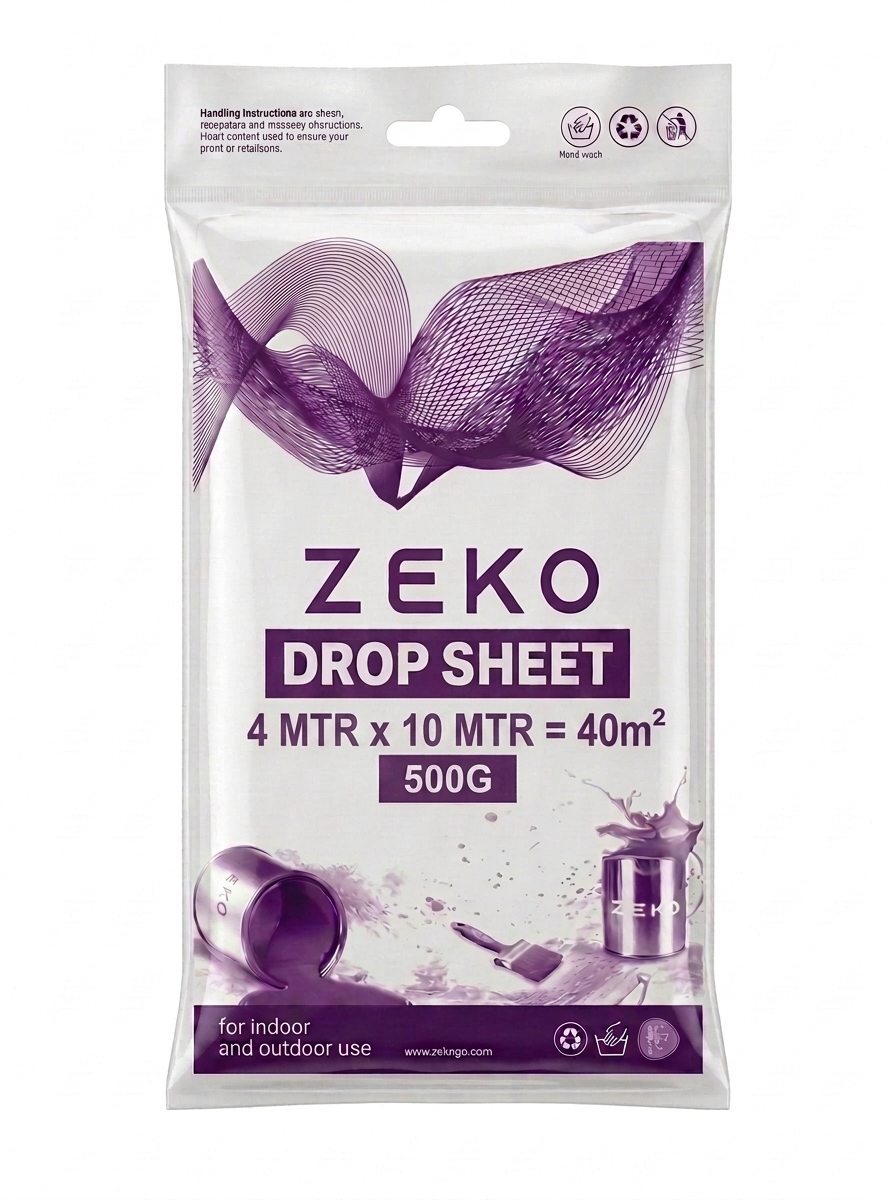 ZEKO Extra Heavy-Duty Drop Sheet 500G (20M²)