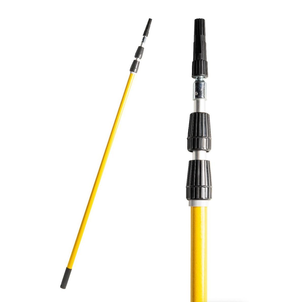 ZEKO Heavy-Duty 3-Section Extension Stick (Yellow)