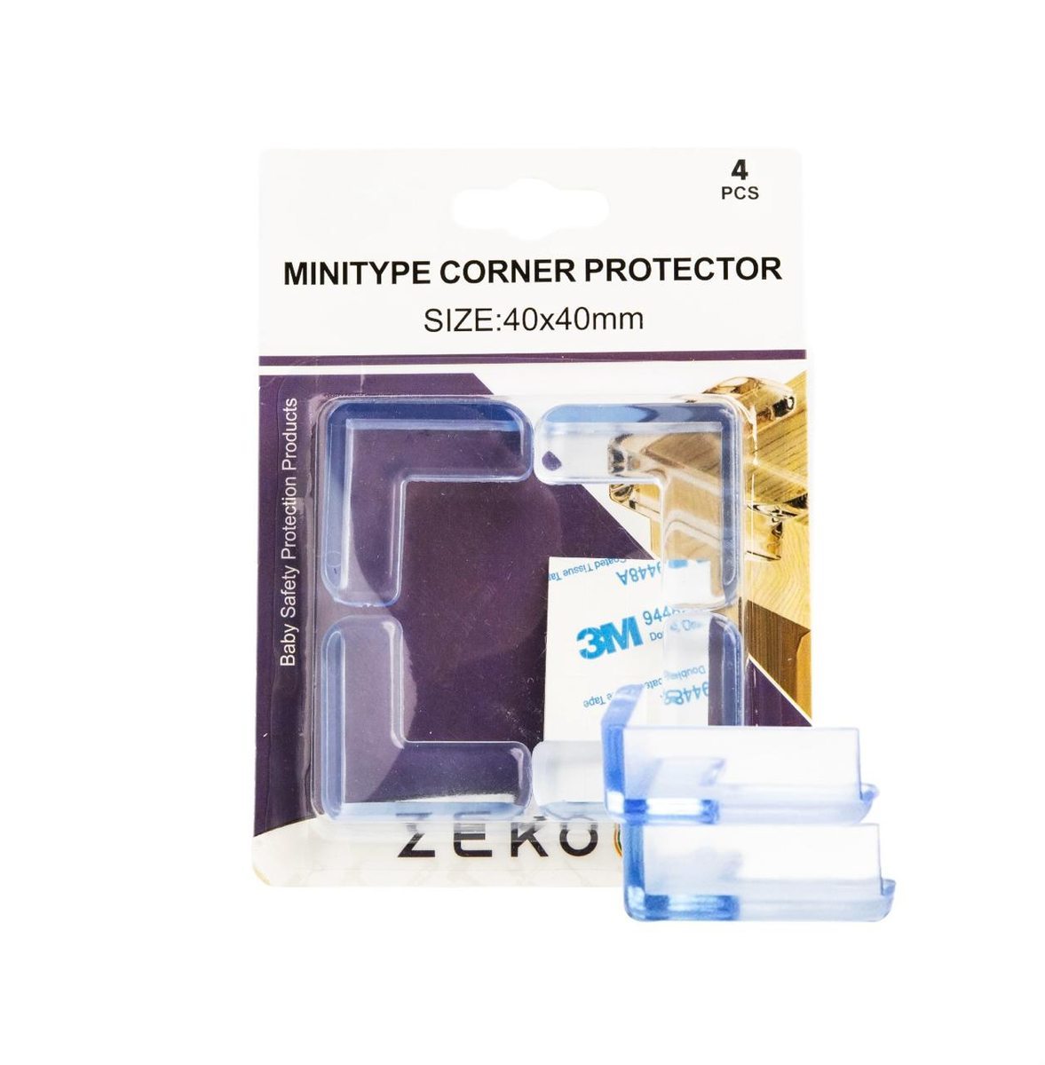 ZEKO Minitype Corner Protector 40x40mm (4-Piece)