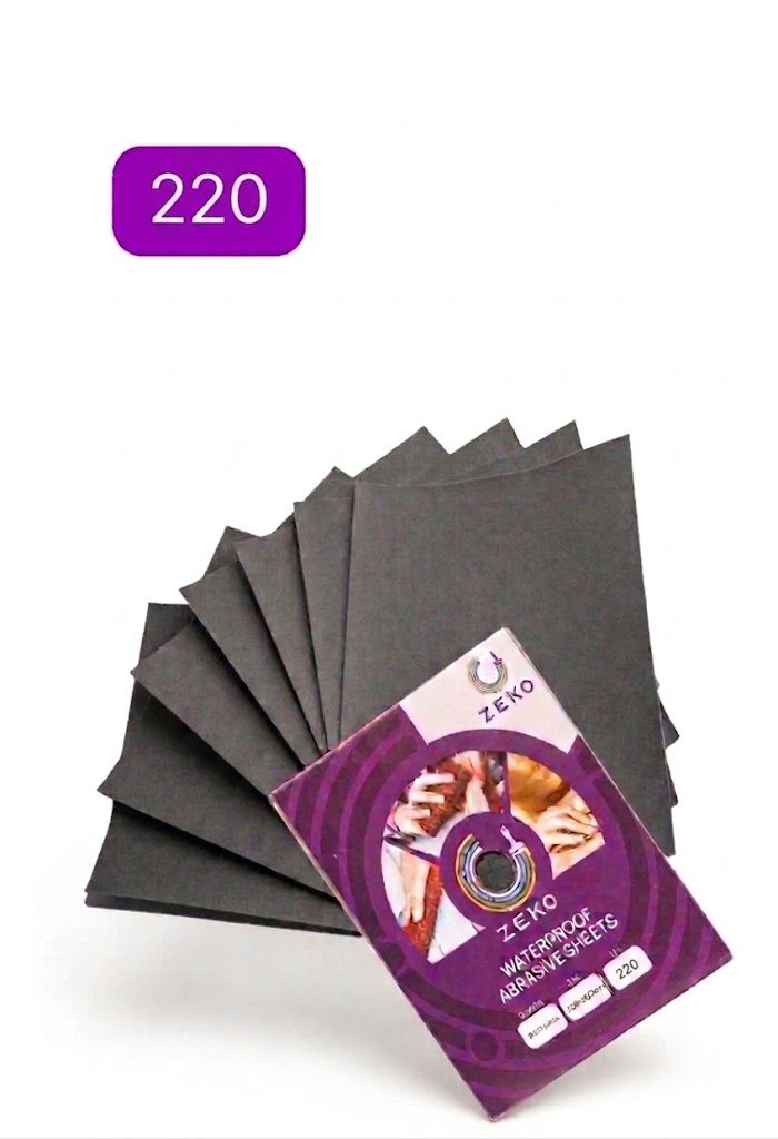 ZEKO Waterproof Adhesive Abrasive Sheet (P220 Grit)