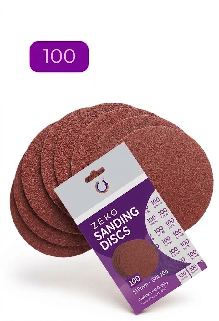ZEKO Hook & Loop Sanding Disc (P100 Grit)