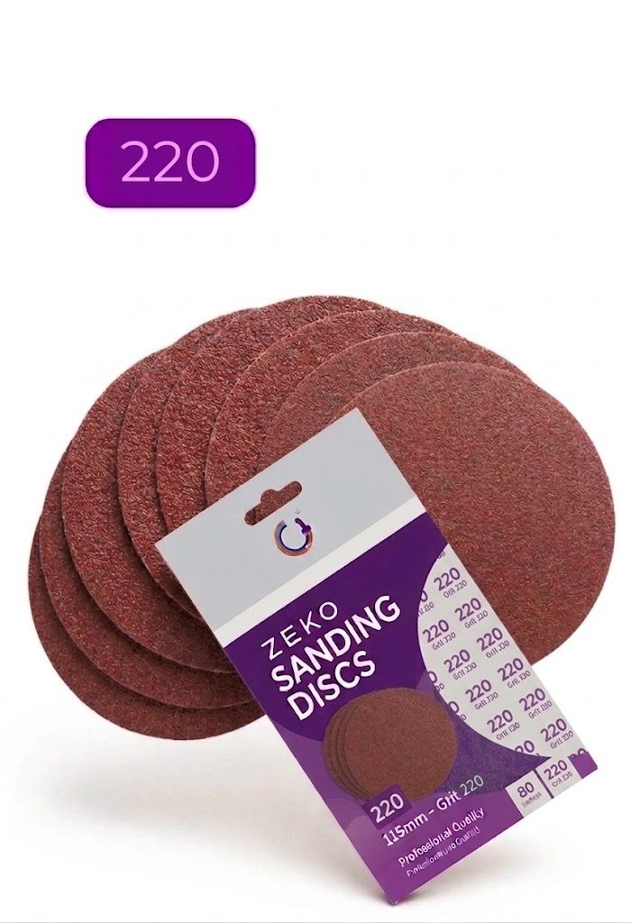 ZEKO Hook & Loop Sanding Disc (P220 Grit)