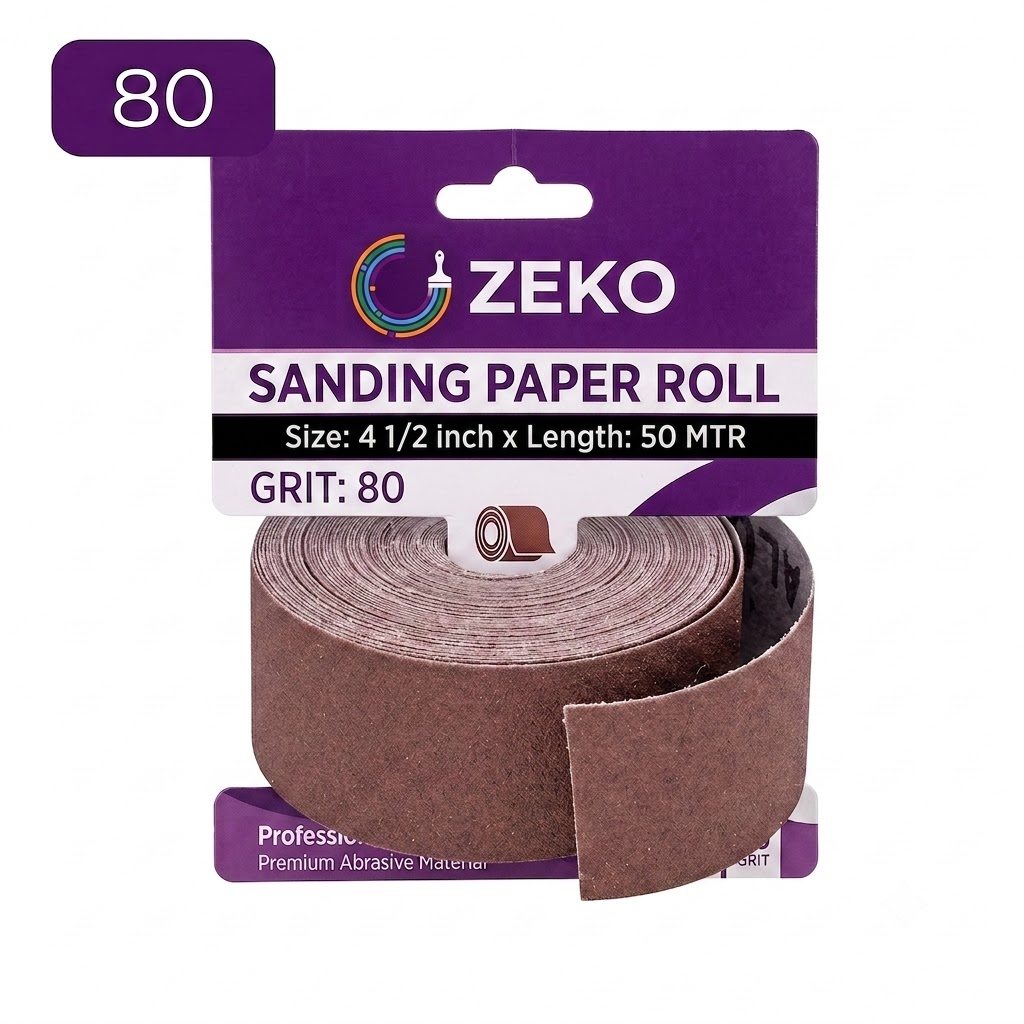 ZEKO Sanding Paper Roll (P80 Grit)