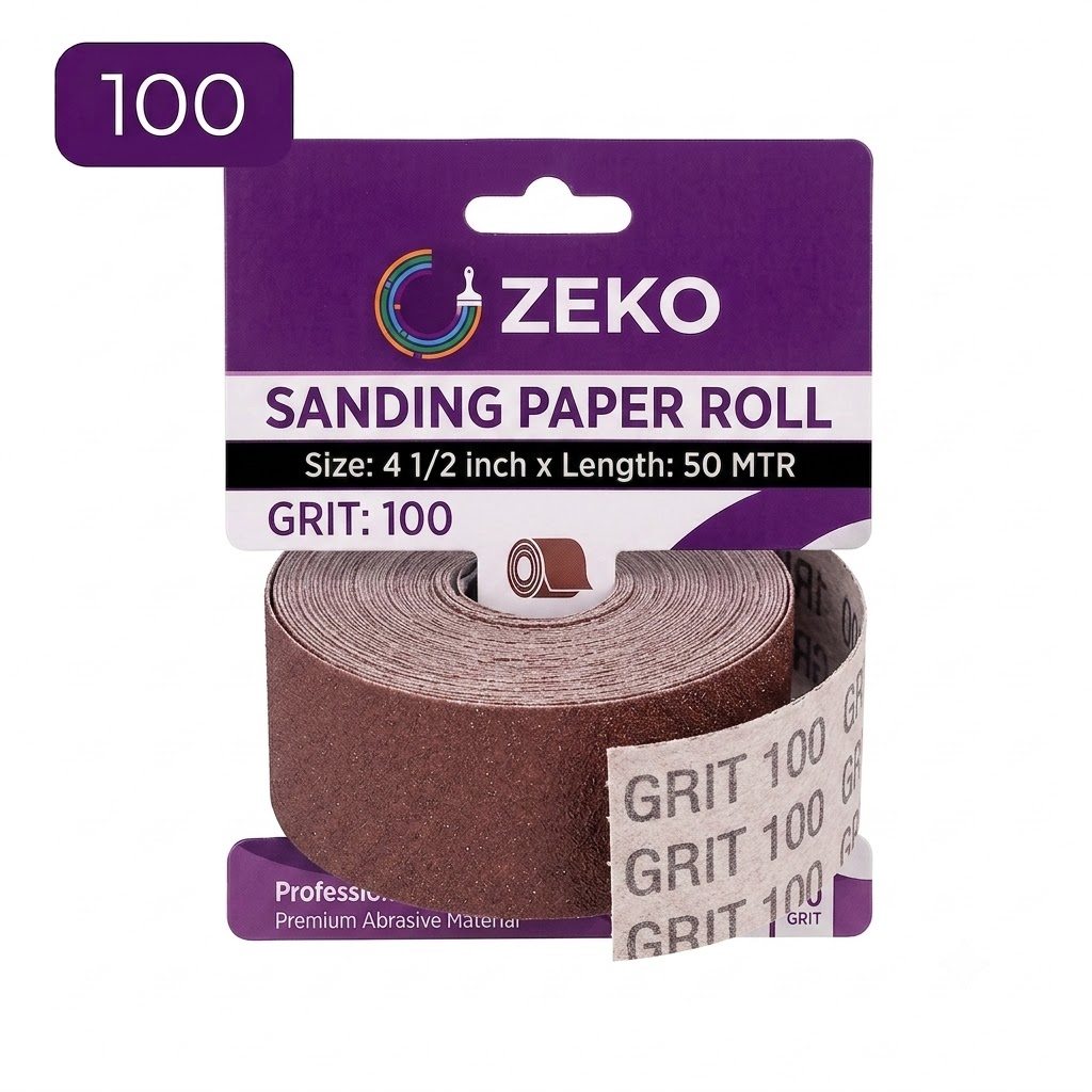 ZEKO Sanding Paper Roll (P100 Grit)