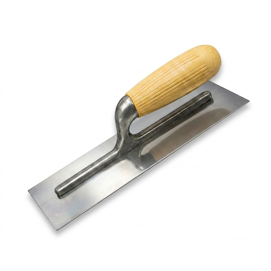 ZEKO Heavy-Duty Plain Flat Steel Finishing Trowel