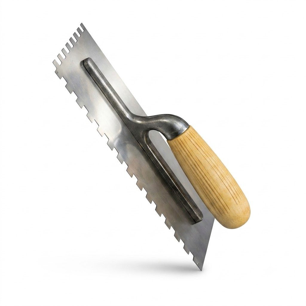 ZEKO Professional Notched Steel Tile & Adhesive Trowel